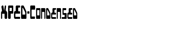 XPED-Condensed.ttf