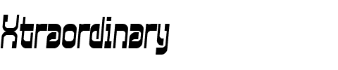 Xtraordinary.ttf