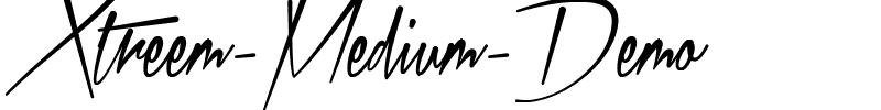 Xtreem-Medium-Demo.ttf