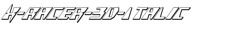 X-Racer-3D-Italic.ttf