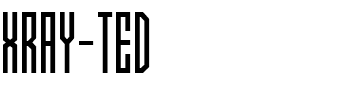 Xray-Ted.ttf