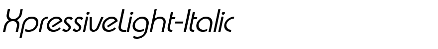 XpressiveLight-Italic.ttf