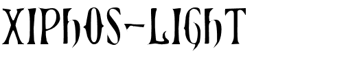 Xiphos-Light.ttf