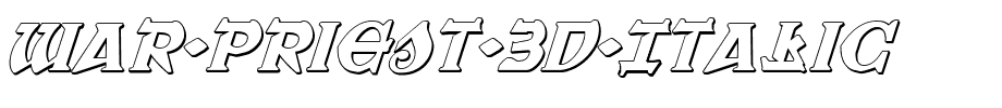 War-Priest-3D-Italic.ttf