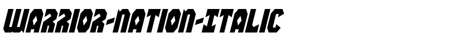 Warrior-Nation-Italic.ttf