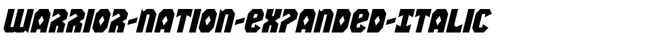 Warrior-Nation-Expanded-Italic.ttf
