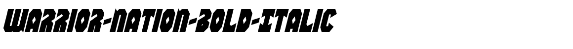 Warrior-Nation-Bold-Italic.ttf