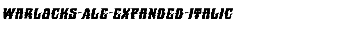 Warlocks-Ale-Expanded-Italic.ttf
