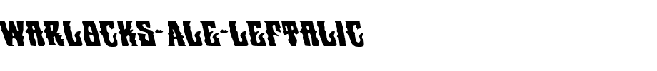 Warlocks-Ale-Leftalic.ttf