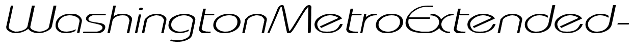 WashingtonMetroExtended-Italic.ttf