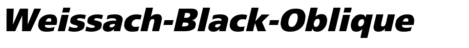 Weissach-Black-Oblique