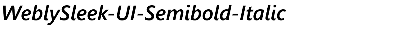 WeblySleek-UI-Semibold-Italic.ttf