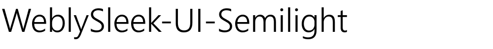 WeblySleek-UI-Semilight.ttf