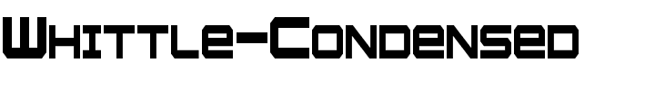 Whittle-Condensed.otf