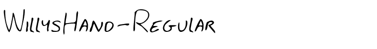 WillysHand-Regular.ttf