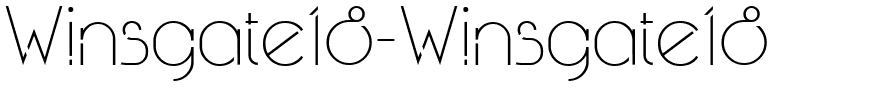 Winsgate18-Winsgate18.ttf