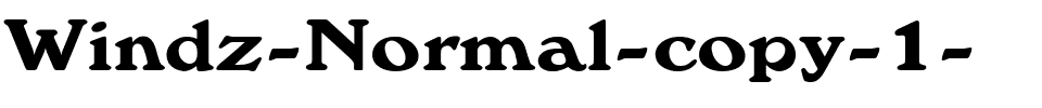 Windz-Normal-copy-1-.ttf