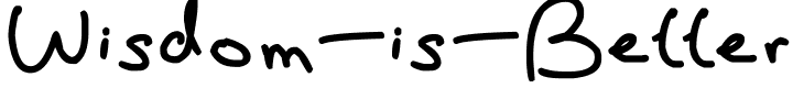 Wisdom-is-Better.ttf