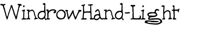 WindrowHand-Light.ttf