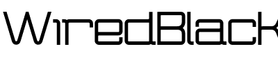 WiredBlack.ttf