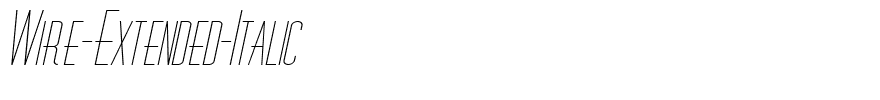 Wire-Extended-Italic.ttf