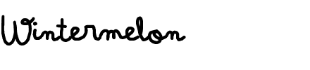 Wintermelon.ttf