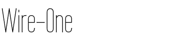 Wire-One.ttf