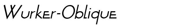 Wurker-Oblique.ttf