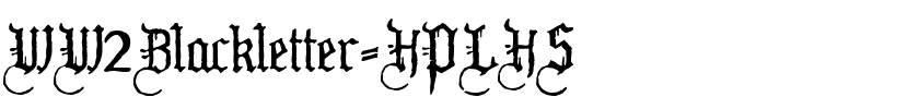 WW2Blackletter-HPLHS.ttf