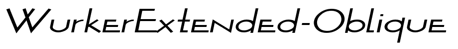 WurkerExtended-Oblique.ttf