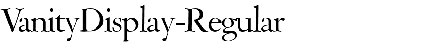 VanityDisplay-Regular.ttf