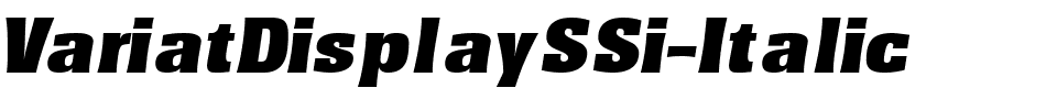 VariatDisplaySSi-Italic.ttf