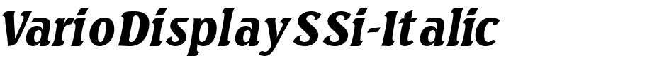 VarioDisplaySSi-Italic.ttf