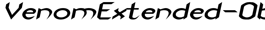 VenomExtended-Oblique.ttf
