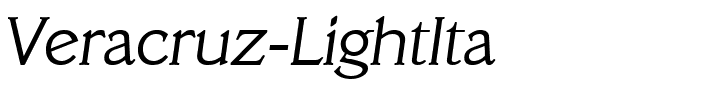 Veracruz-LightIta.ttf
