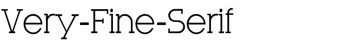 Very-Fine-Serif.ttf