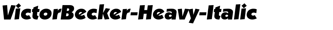 VictorBecker-Heavy-Italic.ttf