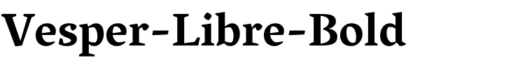 Vesper-Libre-Bold.ttf