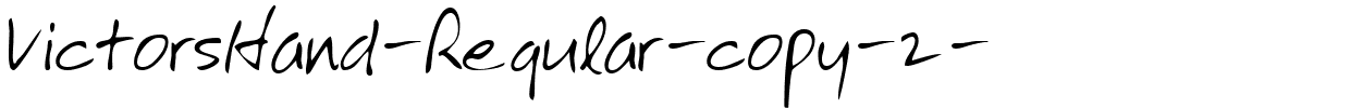 VictorsHand-Regular-copy-2-.ttf