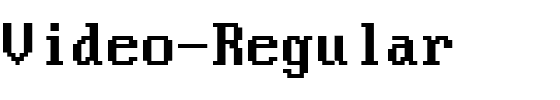 Video-Regular.ttf