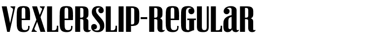 VexlerSlip-Regular.ttf