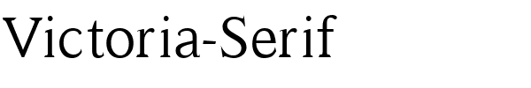 Victoria-Serif