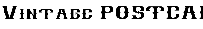 Vintage-POSTCARD.ttf