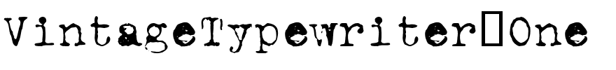 VintageTypewriter-One.ttf