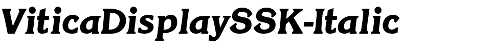 ViticaDisplaySSK-Italic.ttf