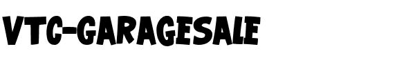 VTC-GarageSale.ttf