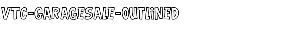 VTC-GarageSale-Outlined.ttf