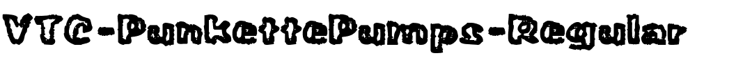 VTC-PunkettePumps-Regular.ttf