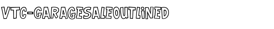 VTC-GarageSaleOutlined.otf