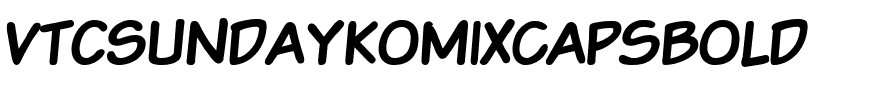 VTCSundaykomixcapsBold.ttf